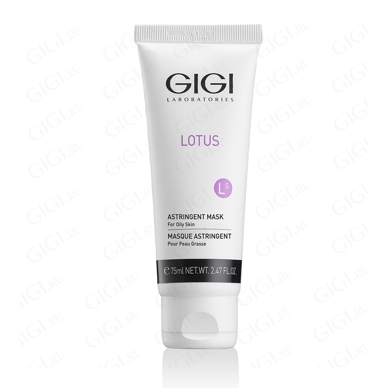 12560 Маска поростягивающая GIGI Lotus Beauty Astringent Mask, 75 мл