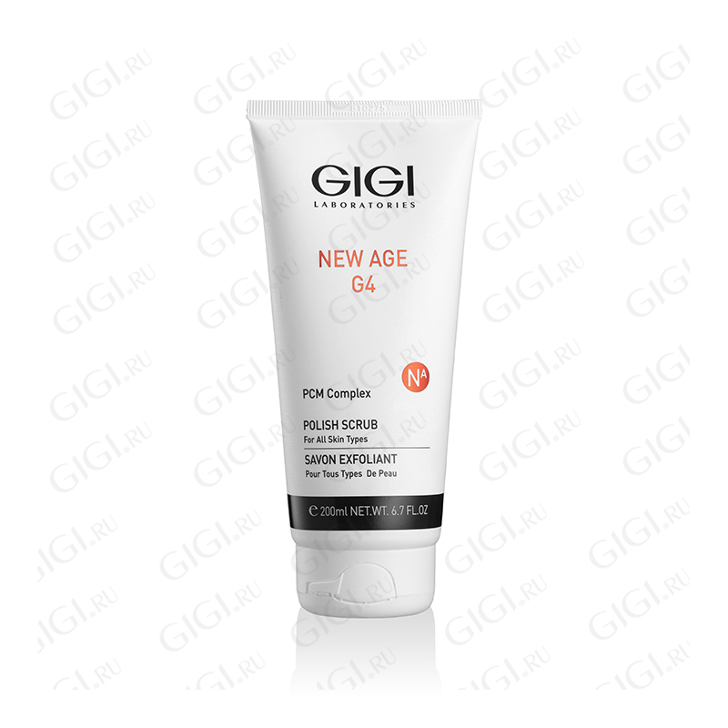 20228 Мыло-скраб отшелушивающее GIGI New Age G4 Polish Scrub Savon, 200 мл