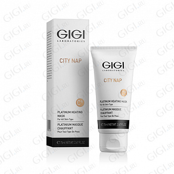22524 Платиновая маска GIGI City NAP Platinum Heating Mask, 75 мл