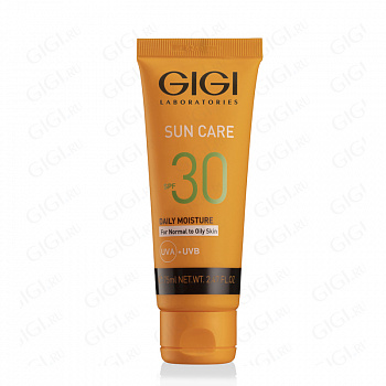 36048 Солнцезащитный крем GIGI Sun Care Daily Moisture SPF 30, 75 мл