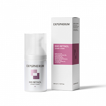 72102 EXO Power Retinol Cream / Крем интенсивное обновление кожи с ретинолом, 30 мл