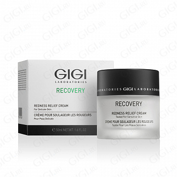20048 Крем от покраснений и отечности GIGI Recovery Redness Relief Cream, 50 мл