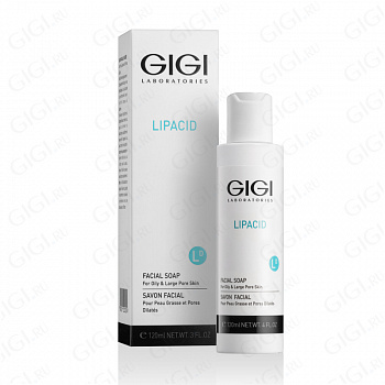 47010 Мыло жидкое GIGI Lipacid Facial Soap, 120 мл